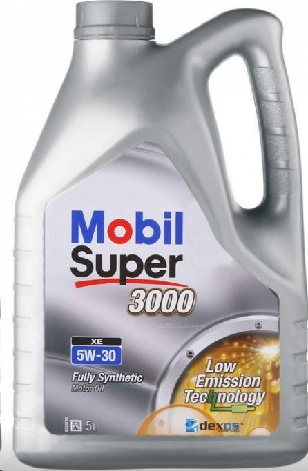 Mobil 150944 Engine oil Mobil Super 3000 XE 5W-30, 5L 150944: Buy near me in Poland at 2407.PL - Good price!