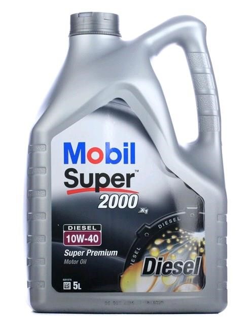 Mobil 151183 Engine oil Mobil Super 2000 x1 10W-40, 5L 151183: Buy near me at 2407.PL in Poland at an Affordable price!