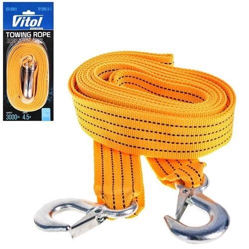 Vitol TP-205-3-1 Tow rope, 4,5 m TP20531: Buy near me at 2407.PL in Poland at an Affordable price!