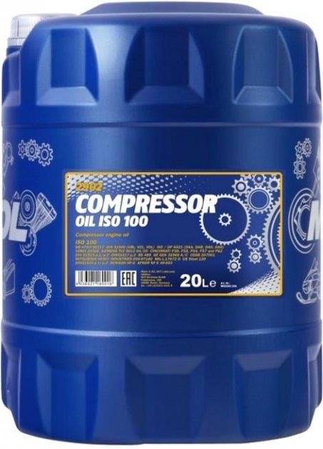 Mannol MN2902-20 Olej kompresorowy MANNOL Compressor Oil ISO 100, 20 l MN290220: Dobra cena w Polsce na 2407.PL - Kup Teraz!