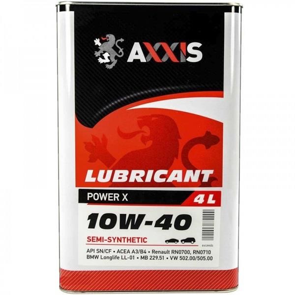 AXXIS 48021043879 Engine oil AXXIS Power Х 10W-40, 4L 48021043879: Buy near me in Poland at 2407.PL - Good price!
