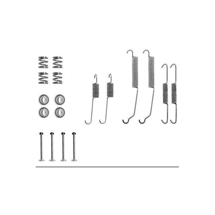 ABS 0618Q Zestaw montażowy klocków hamulcowych 0618Q: Dobra cena w Polsce na 2407.PL - Kup Teraz!