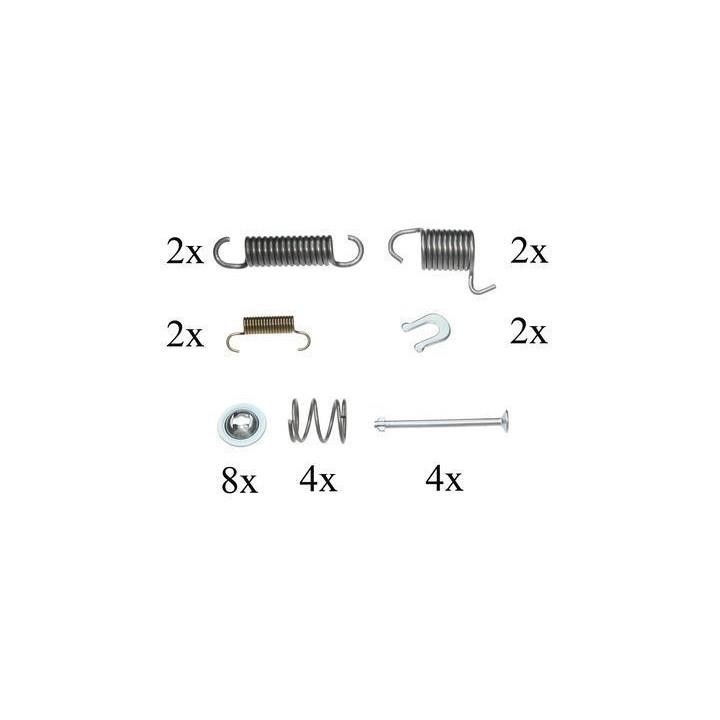 ABS 0834Q Mounting kit brake pads 0834Q: Buy near me at 2407.PL in Poland at an Affordable price!