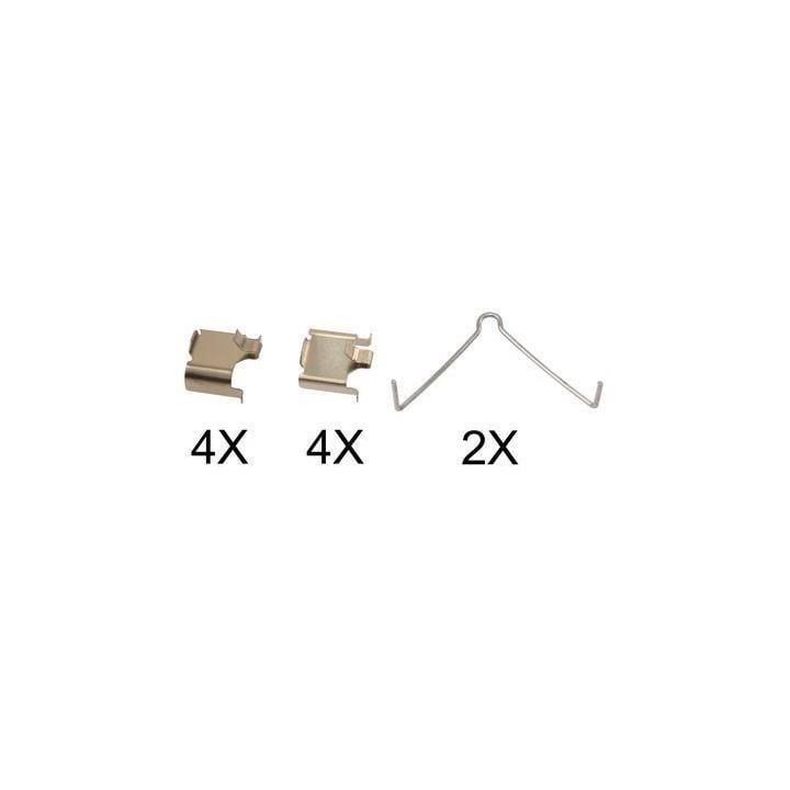 ABS 1166Q Mounting kit brake pads 1166Q: Buy near me at 2407.PL in Poland at an Affordable price!