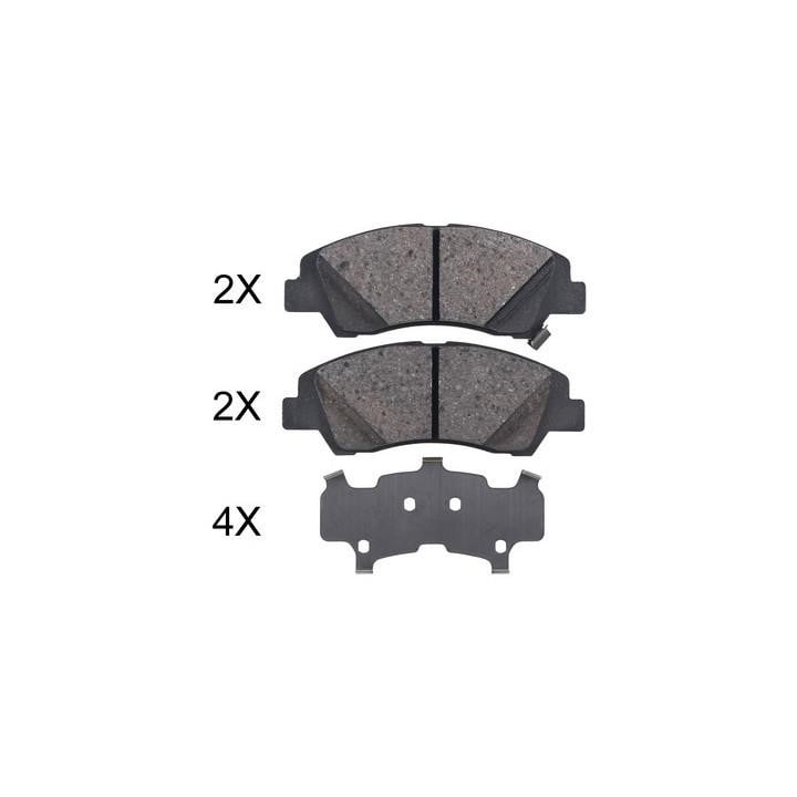 ABS 35046 Brake Pad Set, disc brake 35046: Buy near me at 2407.PL in Poland at an Affordable price!