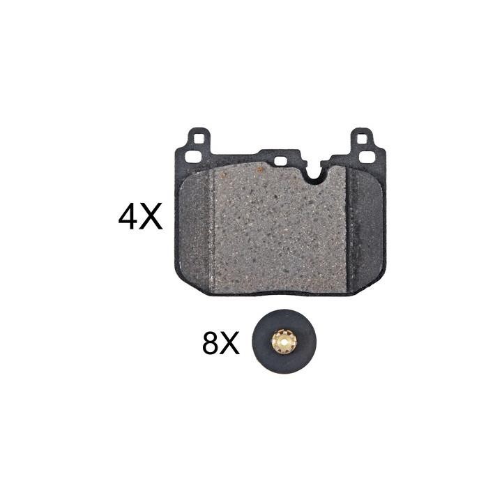 ABS 35117 Brake Pad Set, disc brake 35117: Buy near me in Poland at 2407.PL - Good price!