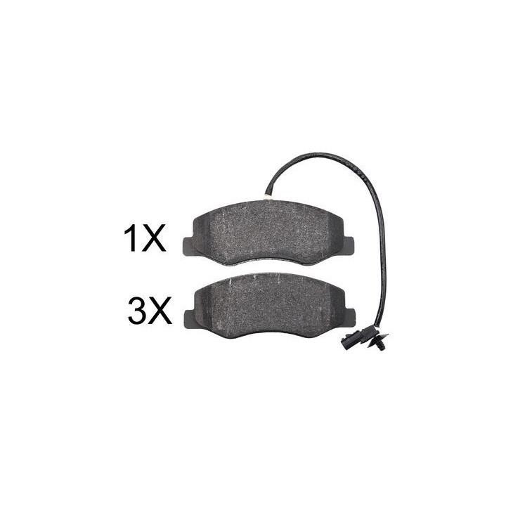 ABS 37846 Brake Pad Set, disc brake 37846: Buy near me at 2407.PL in Poland at an Affordable price!