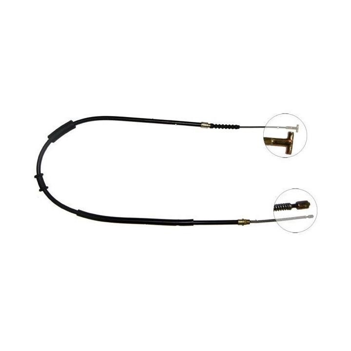 ABS K10568 Parking brake cable, right K10568: Buy near me in Poland at 2407.PL - Good price!