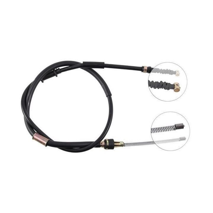 ABS K11468 Parking brake cable, right K11468: Buy near me in Poland at 2407.PL - Good price!