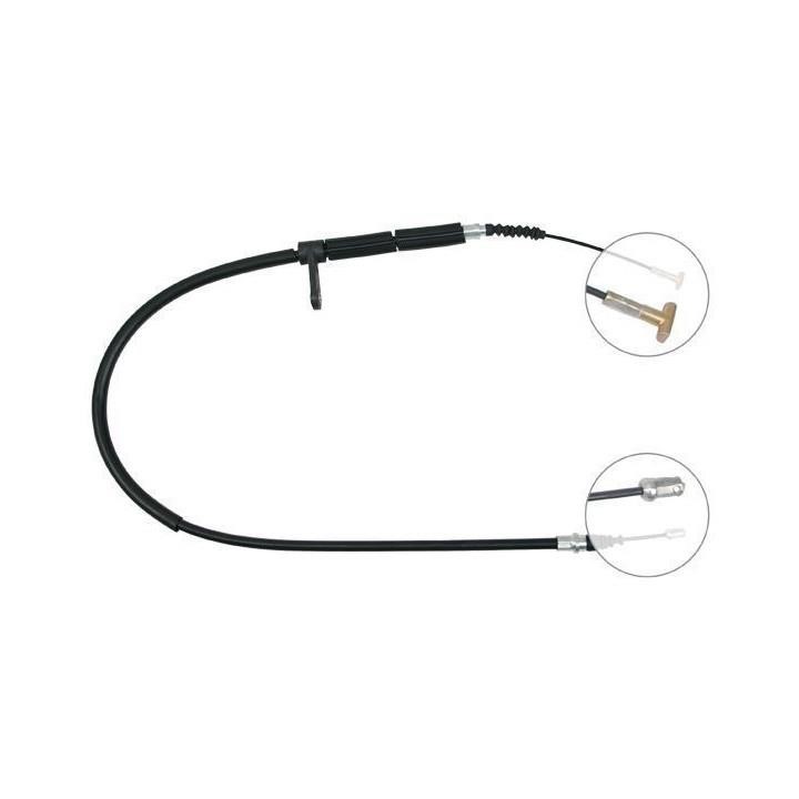 ABS K13238 Parking brake cable, right K13238: Buy near me in Poland at 2407.PL - Good price!