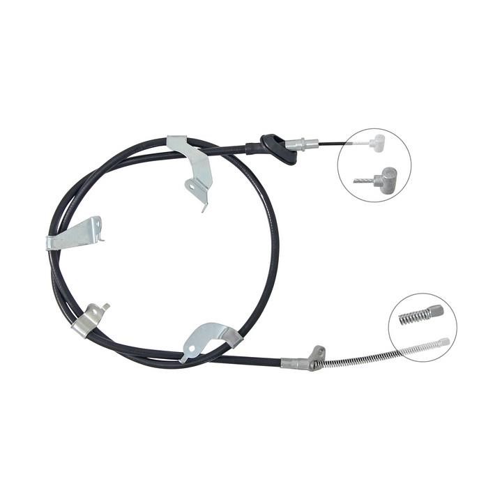 ABS K14064 Parking brake cable, right K14064: Buy near me in Poland at 2407.PL - Good price!