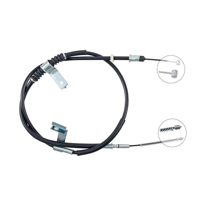 ABS K14066 Parking brake cable, right K14066: Buy near me in Poland at 2407.PL - Good price!