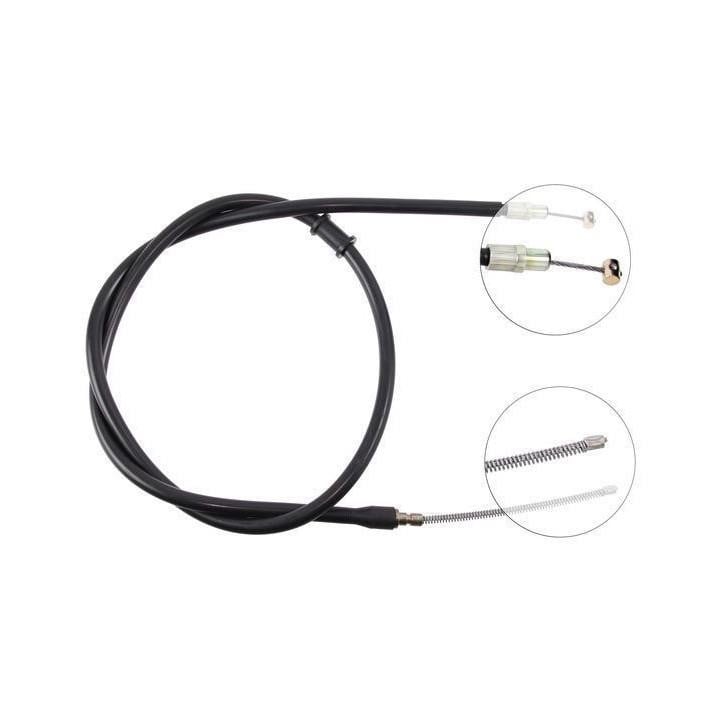 ABS K14177 Parking brake cable left K14177: Buy near me in Poland at 2407.PL - Good price!