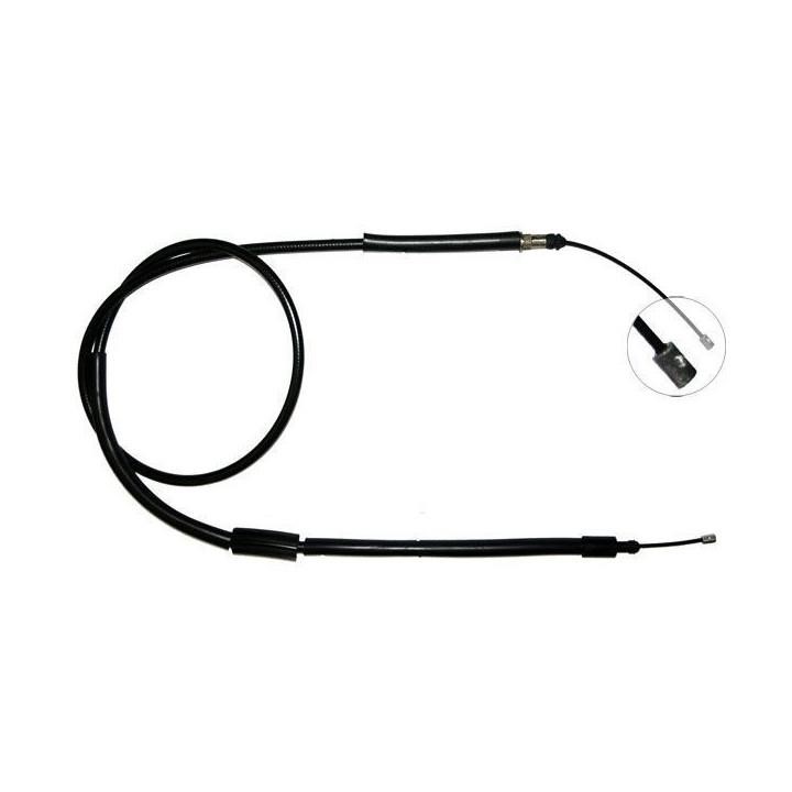 ABS K12177 Parking brake cable left K12177: Buy near me in Poland at 2407.PL - Good price!