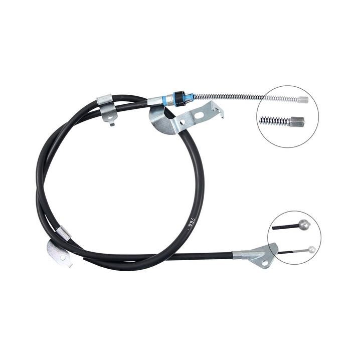 ABS K15009 Parking brake cable, right K15009: Buy near me in Poland at 2407.PL - Good price!