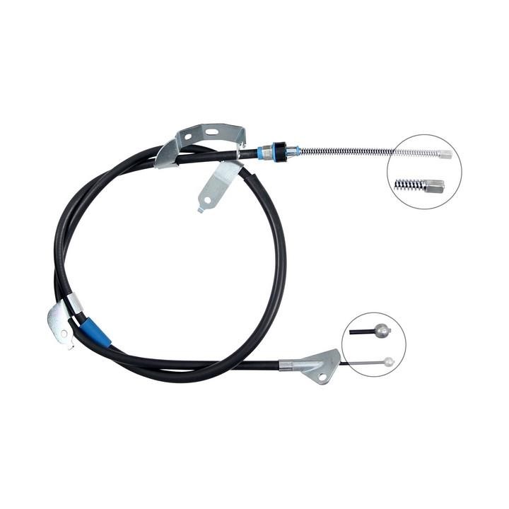ABS K15010 Parking brake cable left K15010: Buy near me in Poland at 2407.PL - Good price!