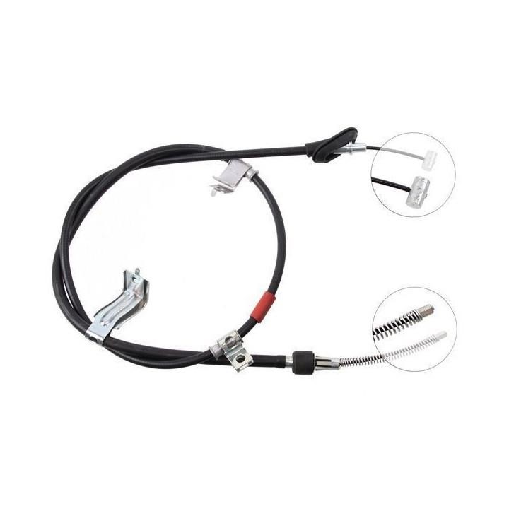 ABS K15897 Parking brake cable left K15897: Buy near me in Poland at 2407.PL - Good price!