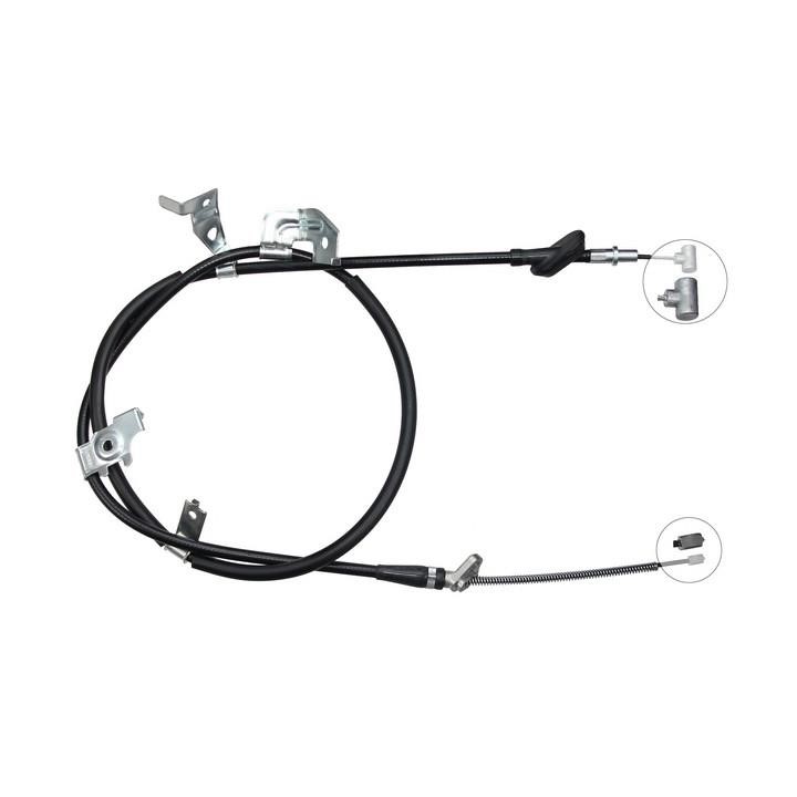 ABS K13934 Parking brake cable, right K13934: Buy near me in Poland at 2407.PL - Good price!