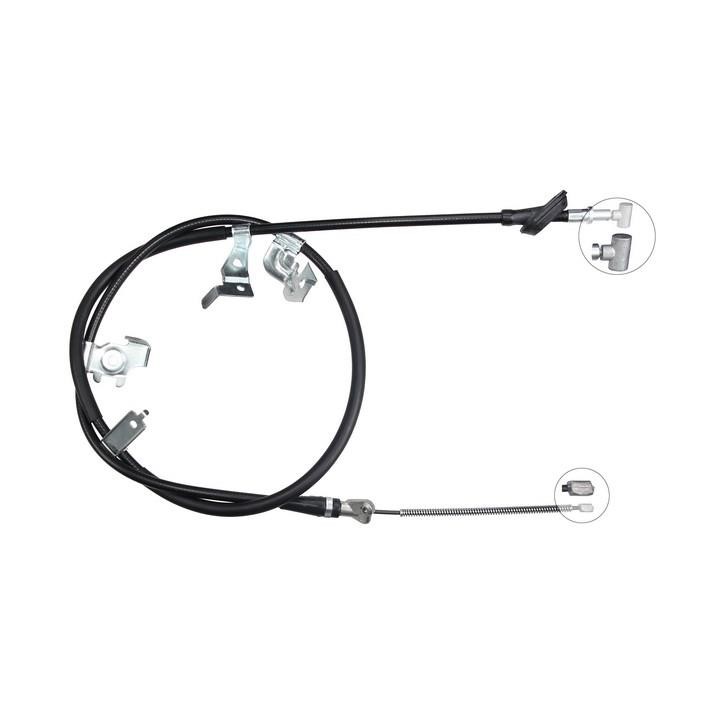 ABS K13935 Parking brake cable left K13935: Buy near me in Poland at 2407.PL - Good price!