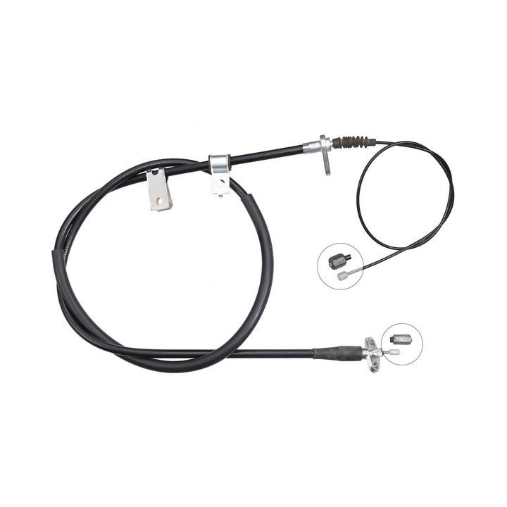 ABS K13936 Parking brake cable left K13936: Buy near me in Poland at 2407.PL - Good price!