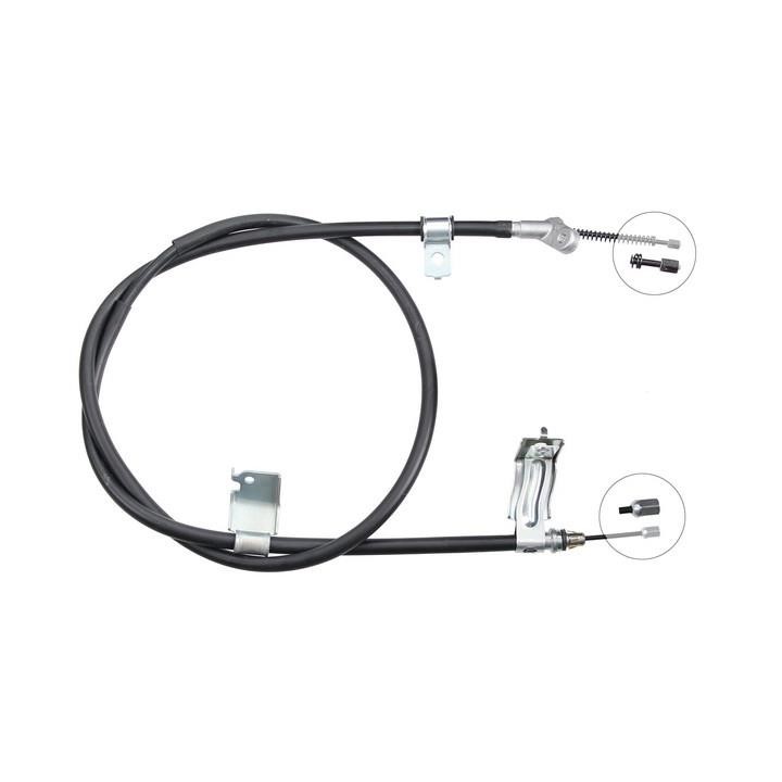 ABS K17228 Parking brake cable, right K17228: Buy near me in Poland at 2407.PL - Good price!
