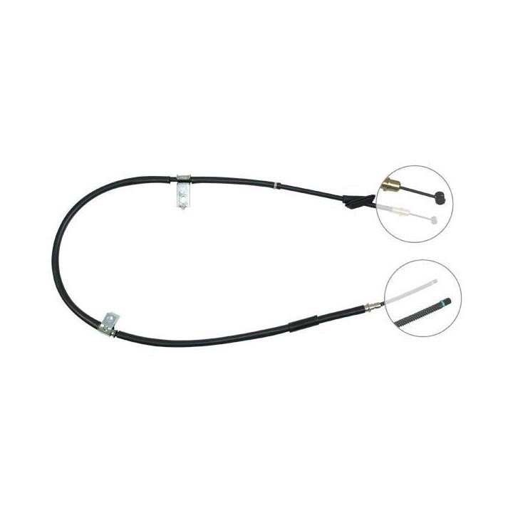 ABS K14057 Parking brake cable left K14057: Buy near me in Poland at 2407.PL - Good price!