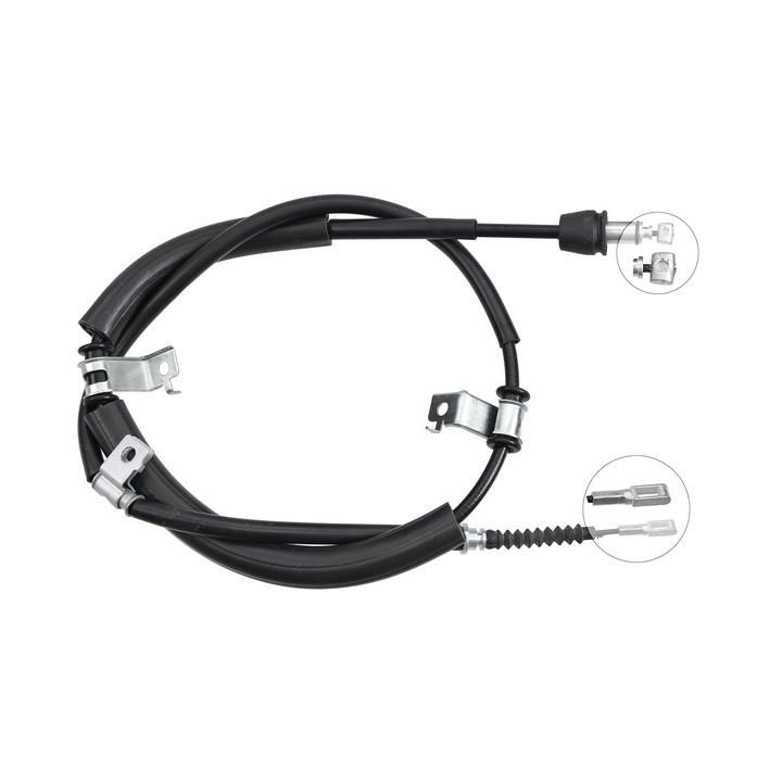 ABS K17318 Parking brake cable, right K17318: Buy near me in Poland at 2407.PL - Good price!