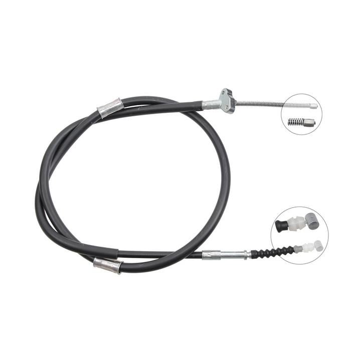 ABS K16088 Parking brake cable, right K16088: Buy near me in Poland at 2407.PL - Good price!
