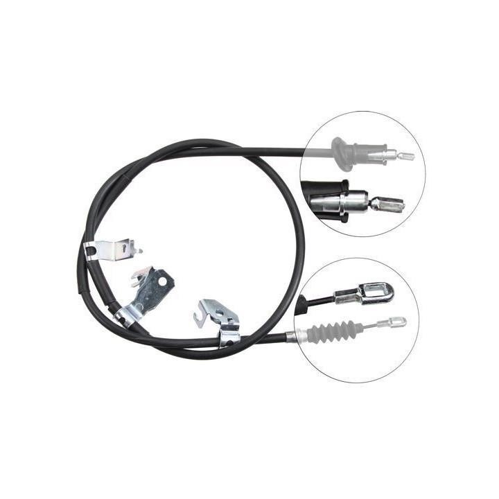ABS K17337 Parking brake cable left K17337: Buy near me in Poland at 2407.PL - Good price!