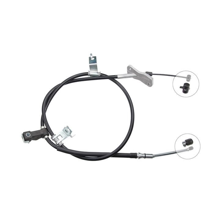 ABS K17367 Parking brake cable left K17367: Buy near me in Poland at 2407.PL - Good price!