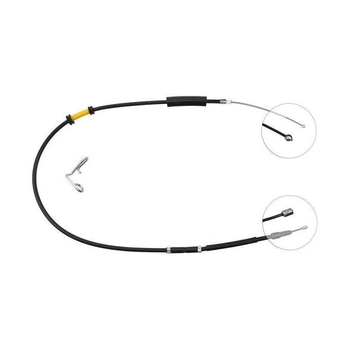 ABS K17138 Parking brake cable, right K17138: Buy near me in Poland at 2407.PL - Good price!