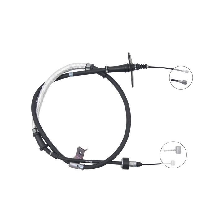 ABS K17514 Parking brake cable, right K17514: Buy near me at 2407.PL in Poland at an Affordable price!
