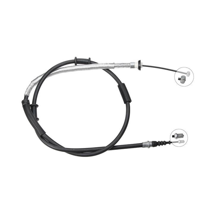 ABS K18942 Parking brake cable left K18942: Buy near me in Poland at 2407.PL - Good price!