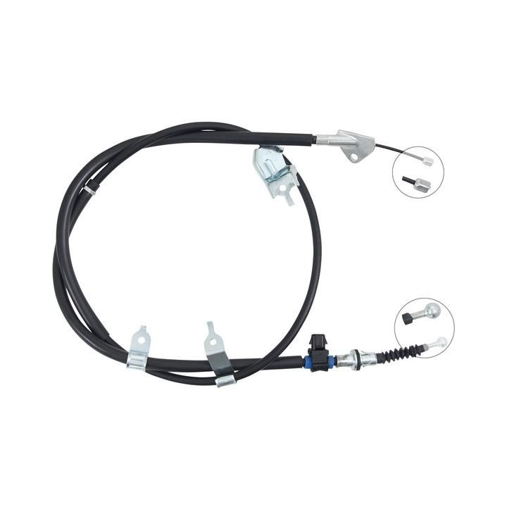 ABS K17605 Parking brake cable, right K17605: Buy near me in Poland at 2407.PL - Good price!