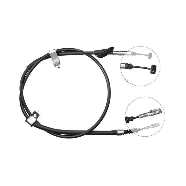 ABS K18957 Parking brake cable left K18957: Buy near me in Poland at 2407.PL - Good price!