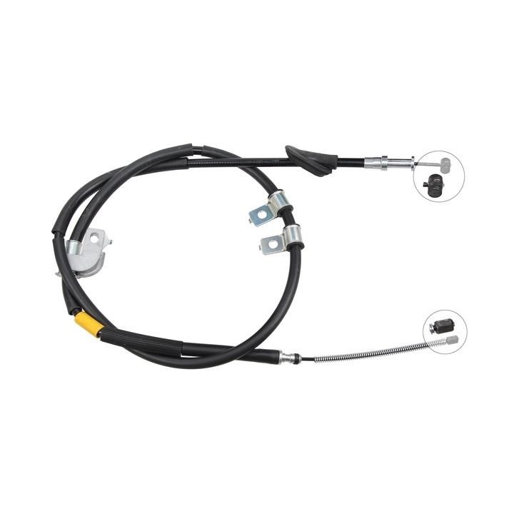 ABS K18973 Parking brake cable left K18973: Buy near me in Poland at 2407.PL - Good price!