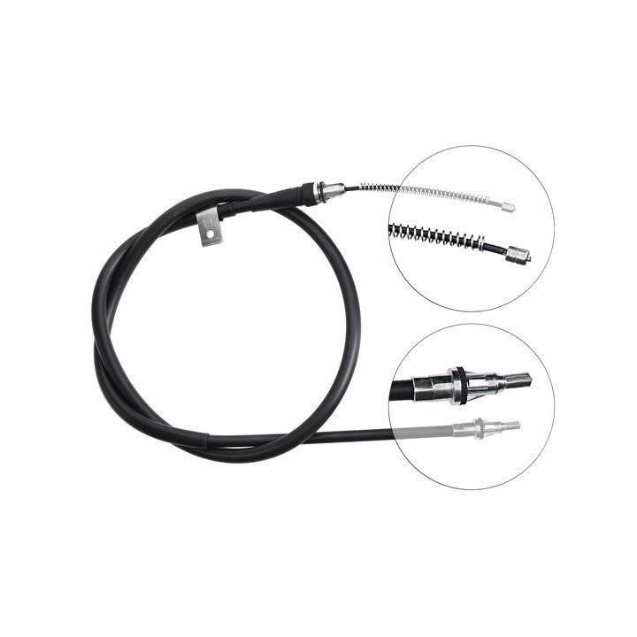 ABS K19827 Parking brake cable left K19827: Buy near me in Poland at 2407.PL - Good price!
