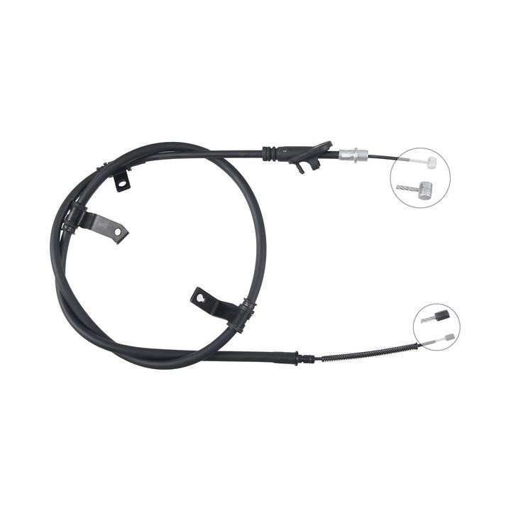 ABS K19187 Parking brake cable left K19187: Buy near me in Poland at 2407.PL - Good price!