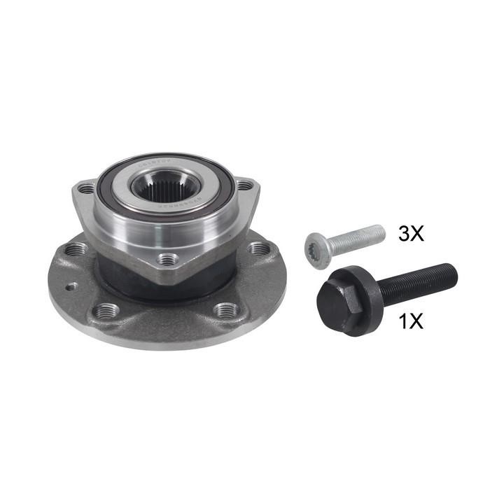 ABS 201713 Wheel hub with front bearing 201713: Buy near me in Poland at 2407.PL - Good price!