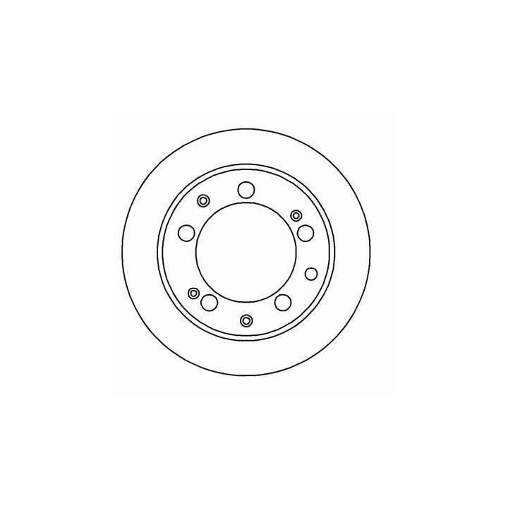 ABS 15941 Front brake disc ventilated 15941: Buy near me in Poland at 2407.PL - Good price!