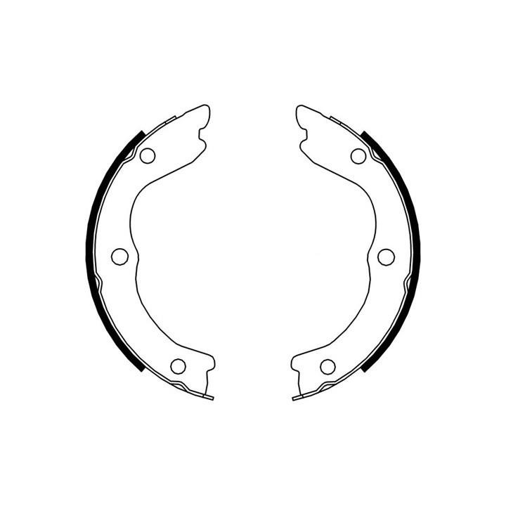 ABS 9179 Parking brake shoes 9179: Buy near me at 2407.PL in Poland at an Affordable price!