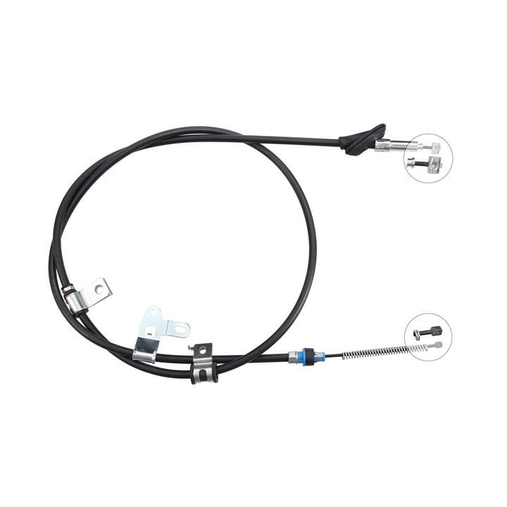 ABS K10797 Parking brake cable left K10797: Buy near me in Poland at 2407.PL - Good price!