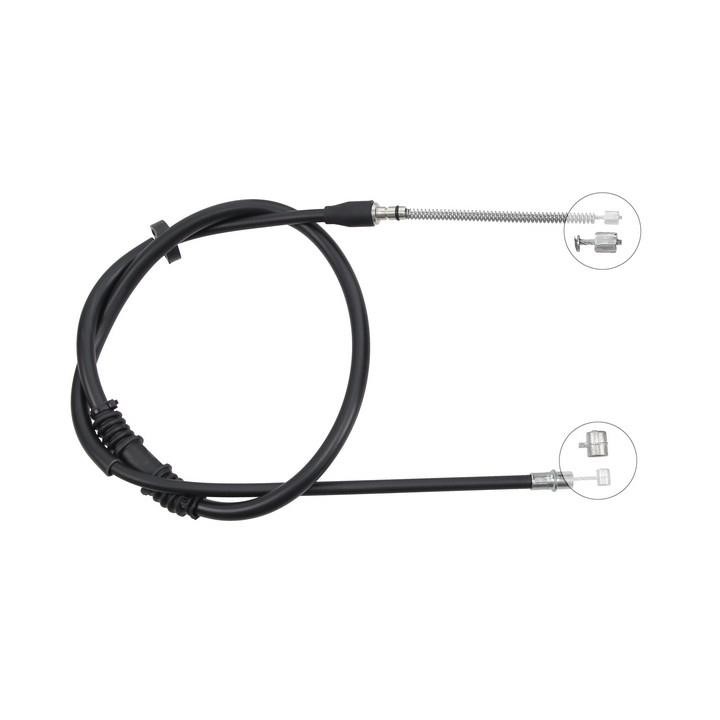 ABS K10847 Parking brake cable left K10847: Buy near me in Poland at 2407.PL - Good price!