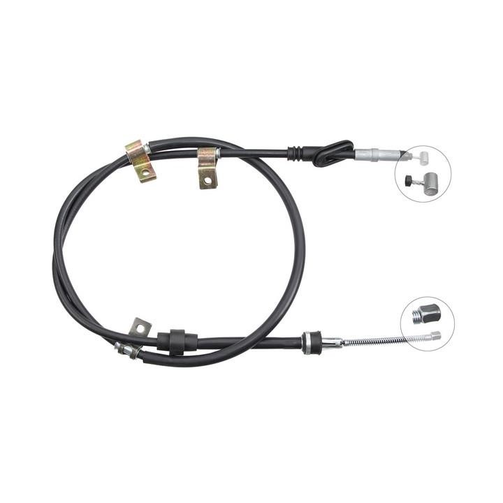 ABS K10857 Parking brake cable left K10857: Buy near me in Poland at 2407.PL - Good price!