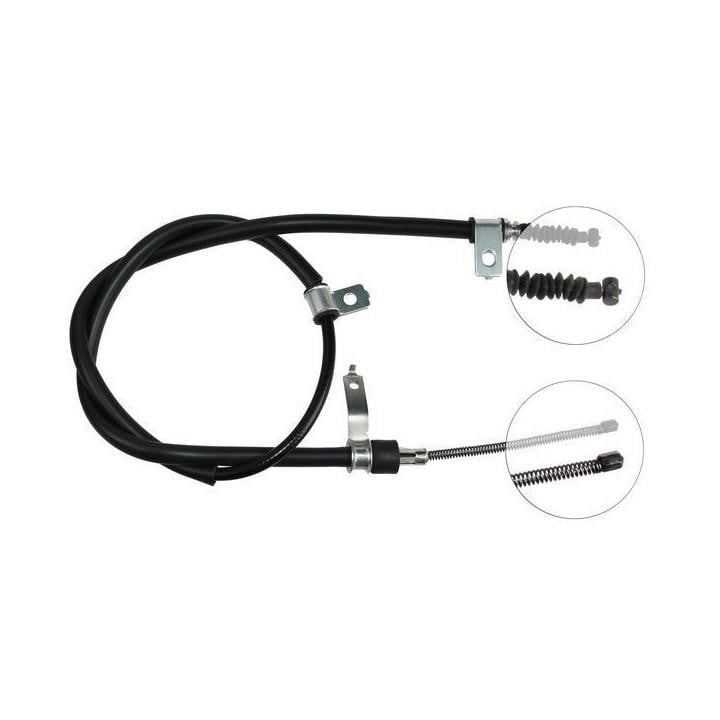ABS K10458 Parking brake cable, right K10458: Buy near me in Poland at 2407.PL - Good price!