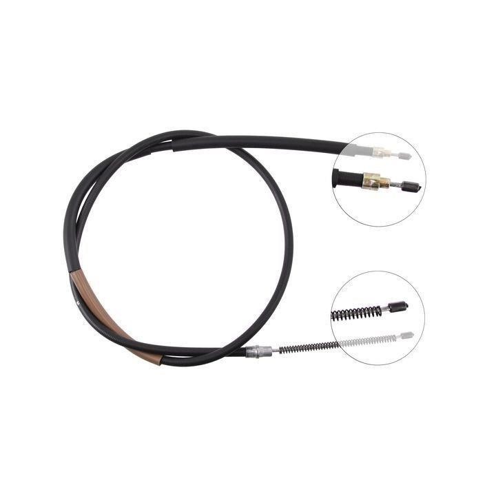 ABS K10028 Parking brake cable, right K10028: Buy near me in Poland at 2407.PL - Good price!