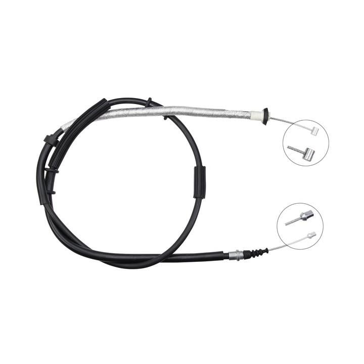 ABS K12063 Parking brake cable, right K12063: Buy near me in Poland at 2407.PL - Good price!