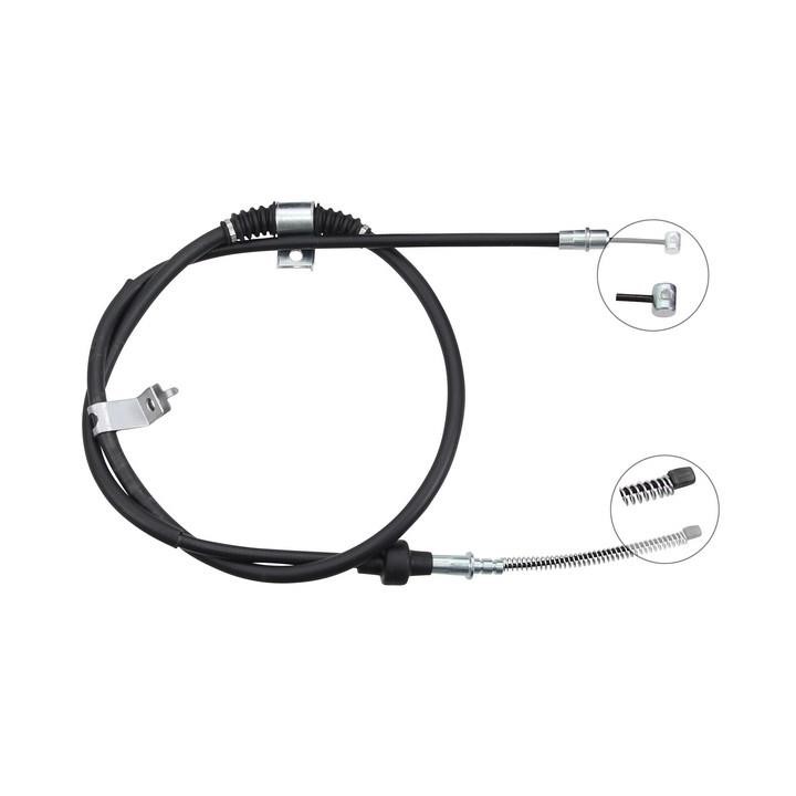 ABS K12082 Parking brake cable left K12082: Buy near me in Poland at 2407.PL - Good price!