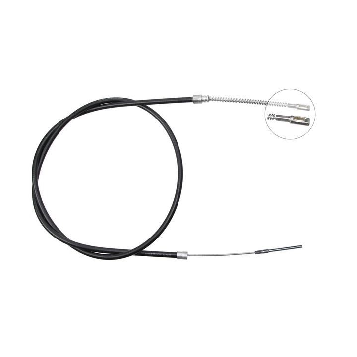 ABS K11288 Parking brake cable, right K11288: Buy near me in Poland at 2407.PL - Good price!