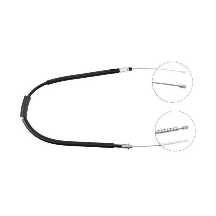 ABS K11687 Parking brake cable left K11687: Buy near me in Poland at 2407.PL - Good price!